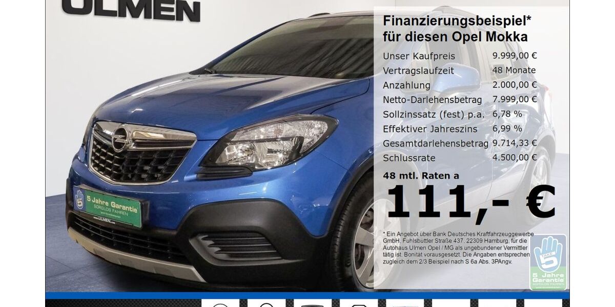 Opel Mokka 68.105 km 9.999 &euro; Düsseldorf 40231