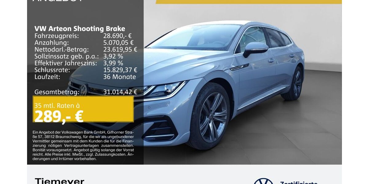 VW Arteon 63.700 km 24.490 &euro; Bochum 44892