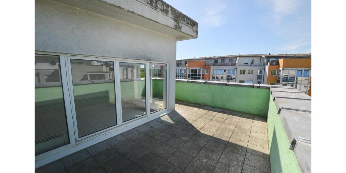 Im Himmel von Marl! Moderne, frisch renovierte 2-Raum WHG mit zwei Dachterrassen im Zentrum von Marl 2 zimmer