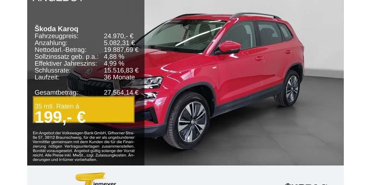 Skoda Karoq 44.698 km 23.880 &euro; Bochum 44809