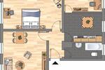 Etagenwohnung Duisburg Beeck - 3 Zimmer, 69 m&sup2;, 519&euro; | Angebot:26385396