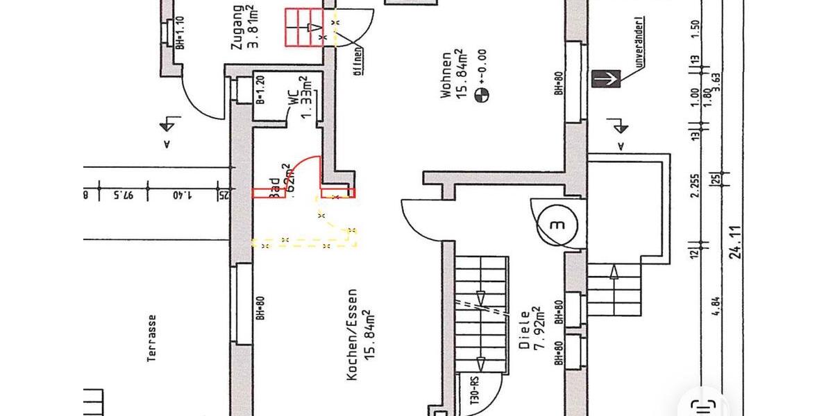 Maisonettenwohnung Gladbeck Brauck - 3 Zimmer, 100 m&sup2;, 279.000&euro; | Angebot:26421201