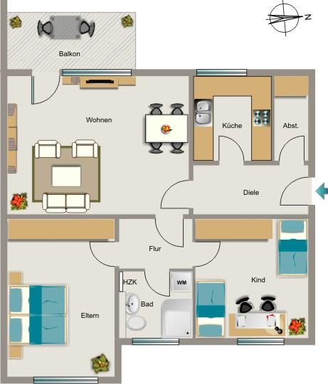 Hochfahren und Abschalten - Wohnen, wo das Herz schlägt. zimmer