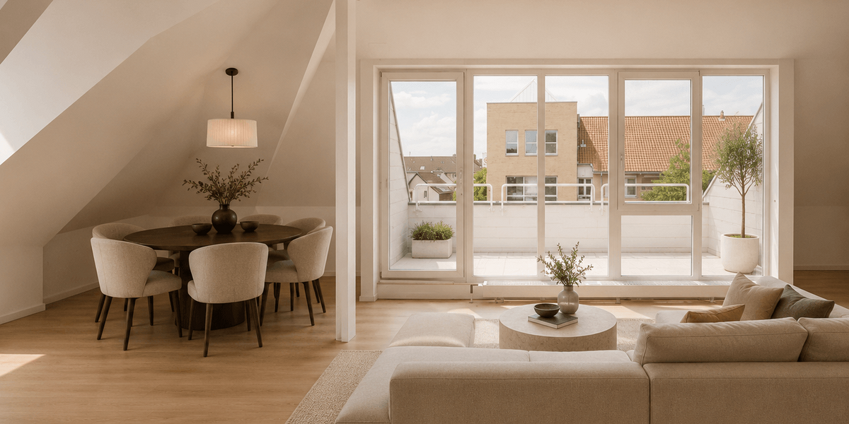 Etagenwohnung Meerbusch Necklenbroich - 3 Zimmer, 104 m&sup2;, 799.000&euro; | Angebot:27217753