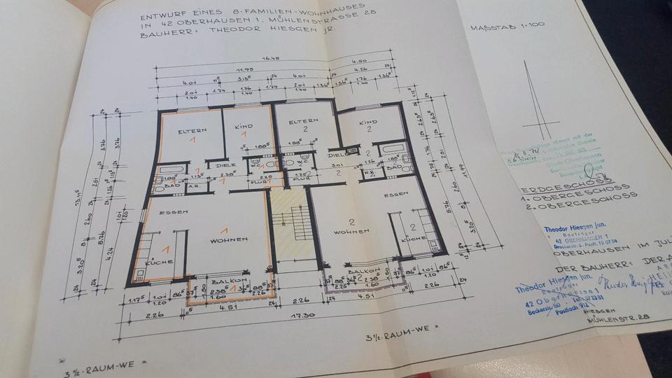 Etagenwohnung Oberhausen Alt-Oberhausen - 3 Zimmer, 86 m&sup2;, 290.000&euro; | Angebot:25172977