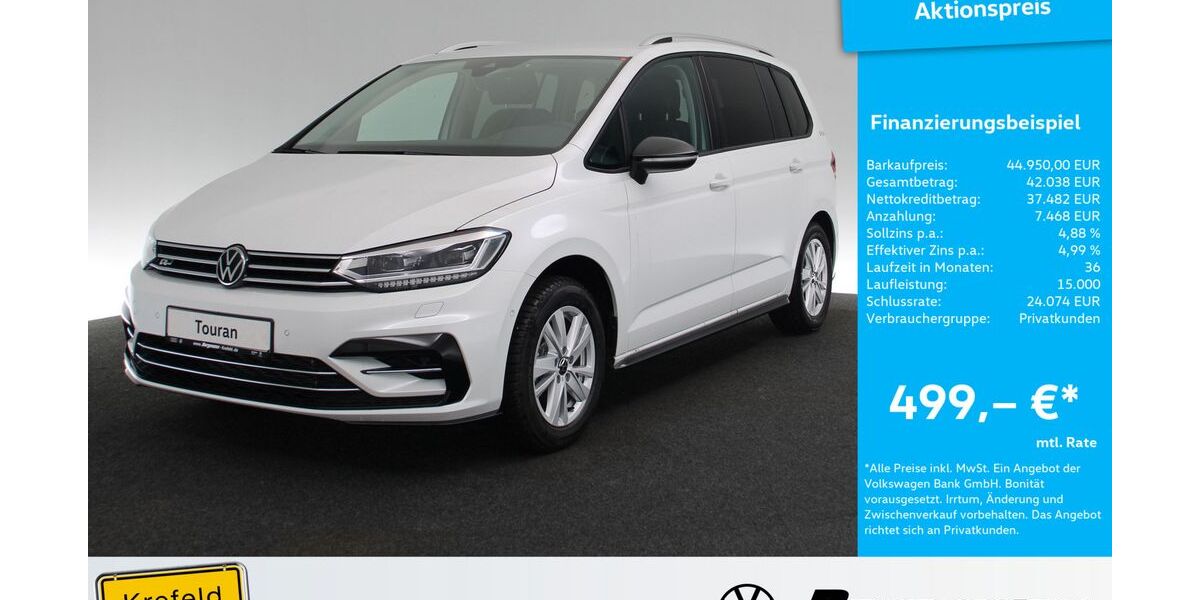 VW Touran 7.500 km 44.950 &euro; Krefeld 47803