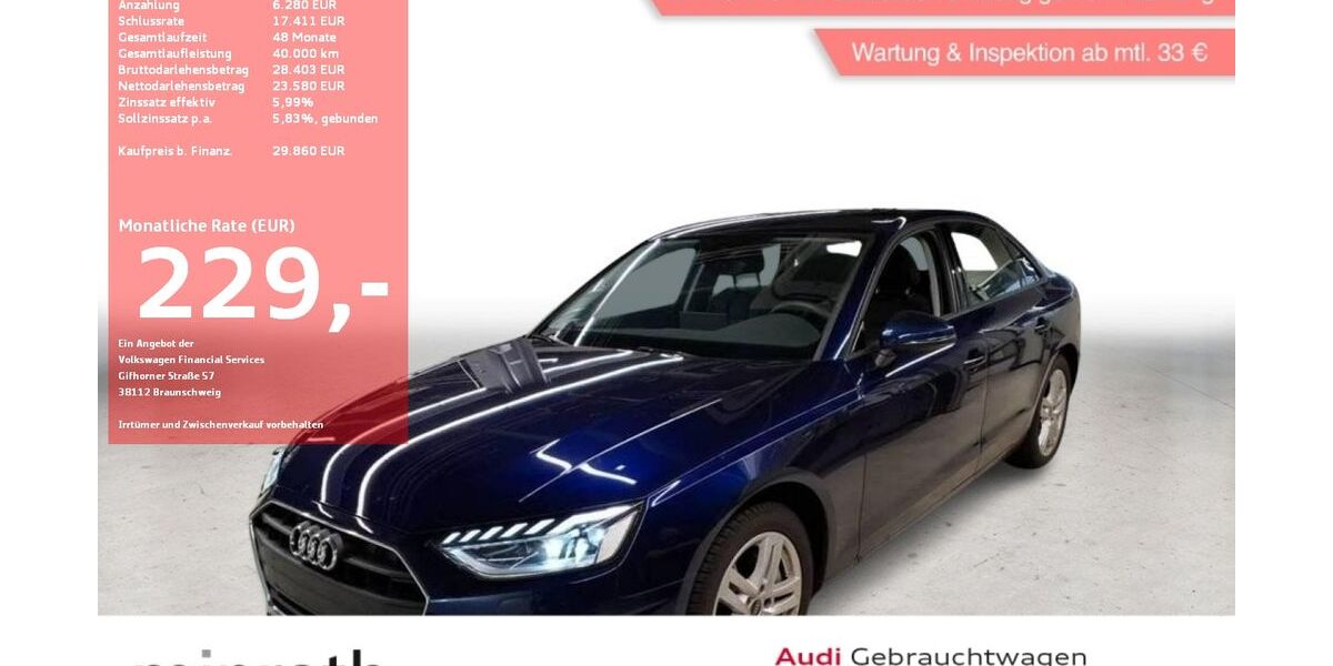 Audi A4 8.423 km 29.360 &euro; Moers-Hülsdonk 47441