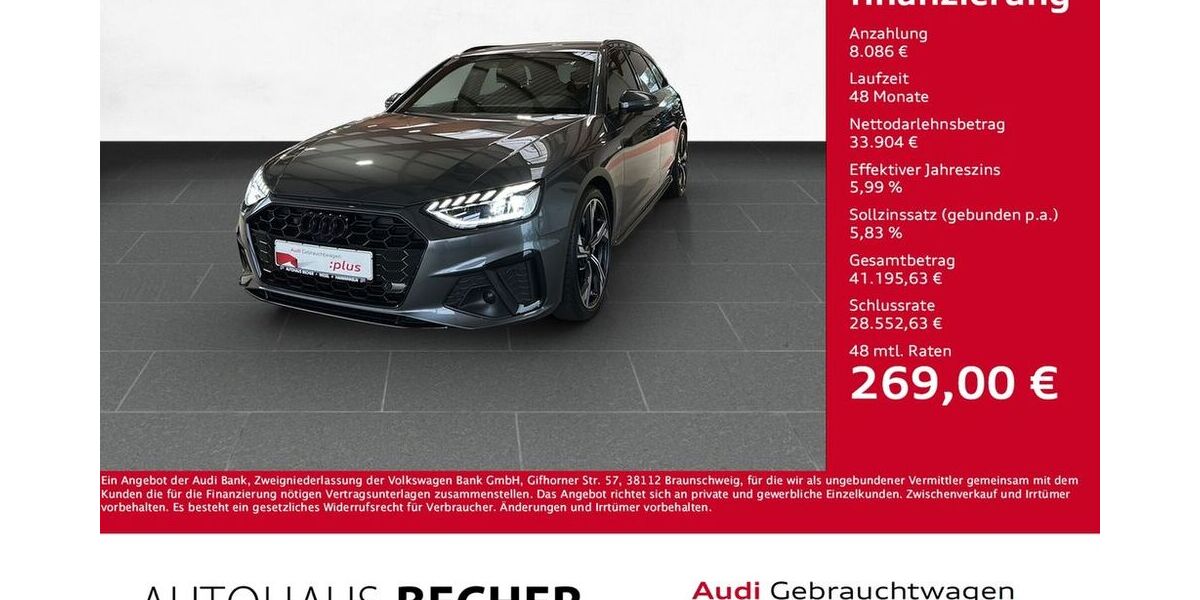 Audi A4 13.192 km 41.990 &euro; Wesel 46485