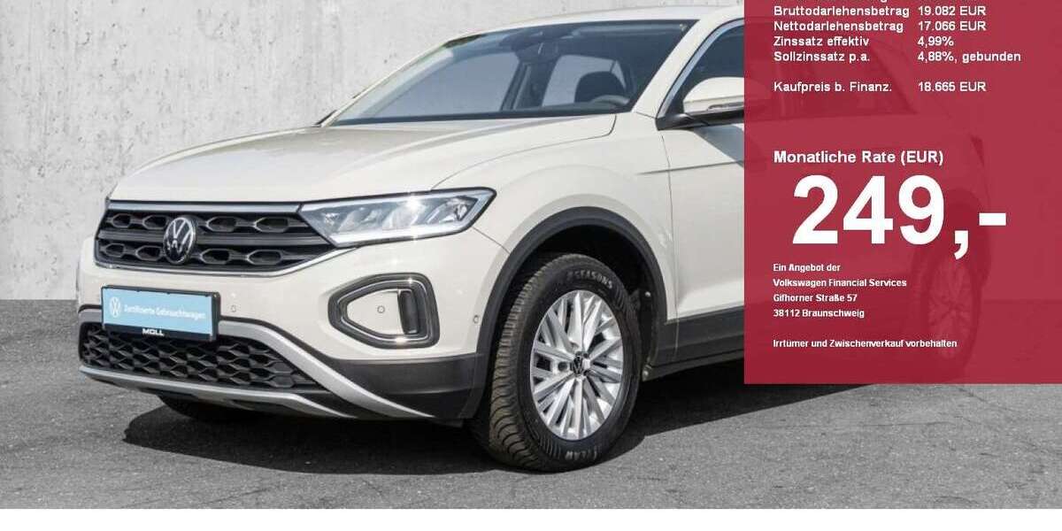 VW T-Roc 26.547 km 18.665 &euro; Düsseldorf 40549