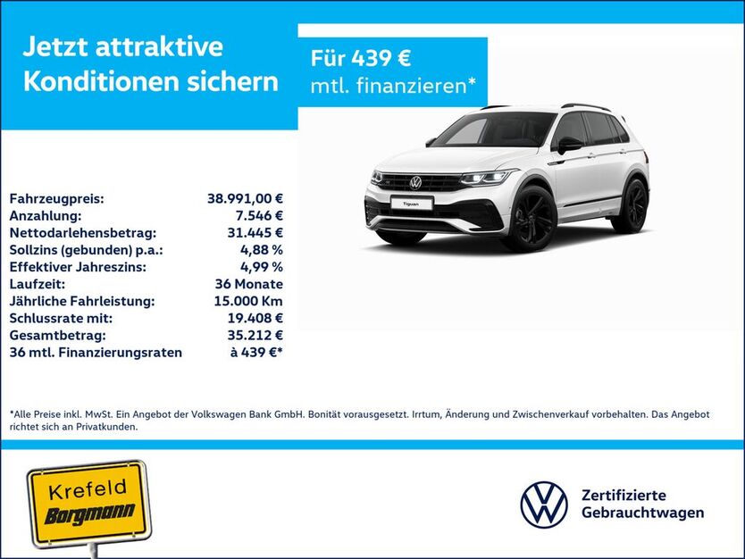 VW Tiguan 61.522 km 38.991 € Krefeld 47803