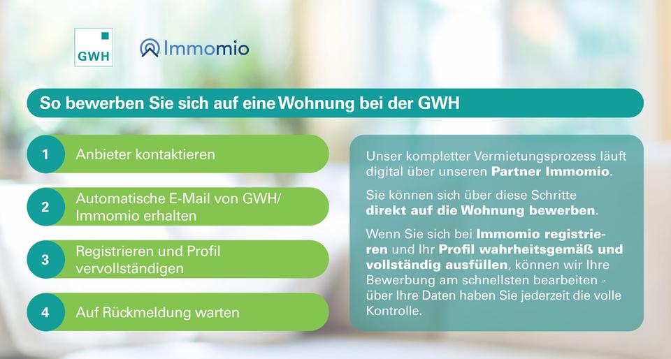 Etagenwohnung Düsseldorf Flingern Süd - 2 Zimmer, 35 m&sup2;, 654&euro; | Angebot:25535320