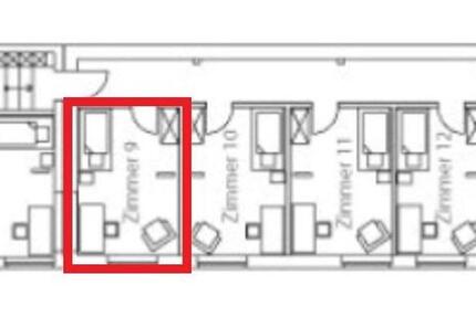 Wohnung Duisburg Duisburg-Mitte - 1 Zimmer, 43 m&sup2;, 365&euro; | Angebot:26233260