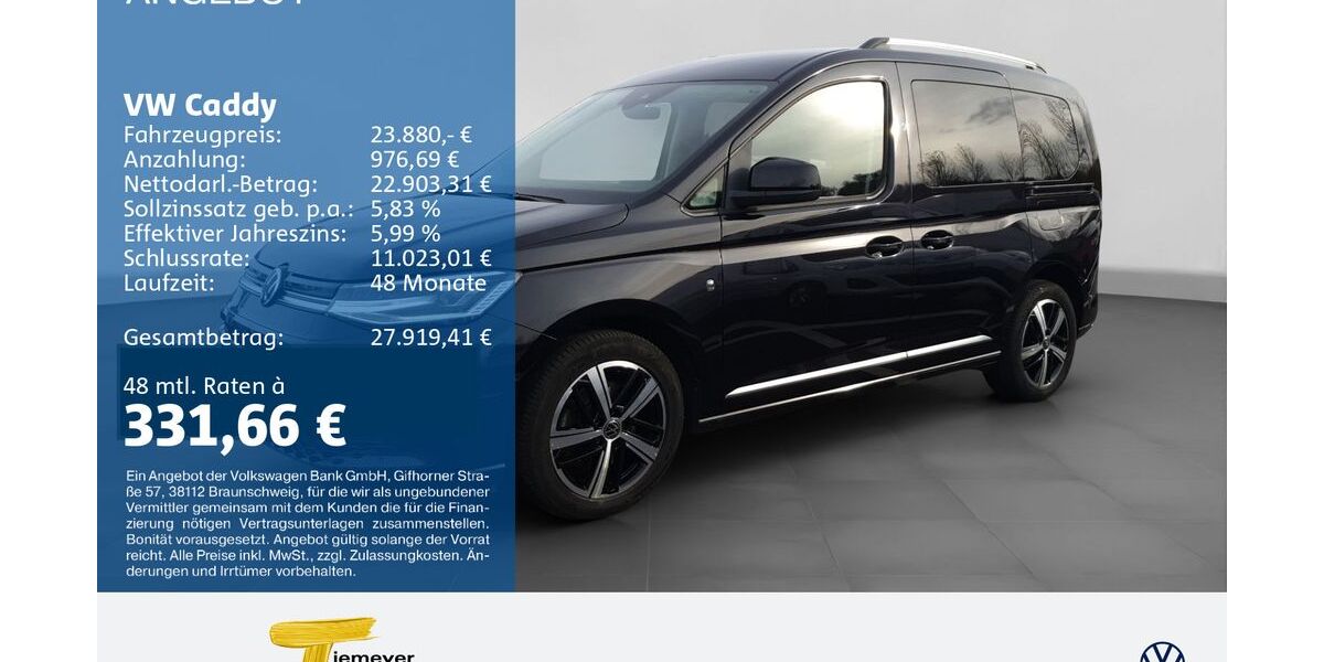 VW Caddy 86.245 km 23.880 &euro; Bochum 44892