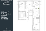 Etagenwohnung Düsseldorf Derendorf - 3 Zimmer, 90 m&sup2;, 549.000&euro; | Angebot:25799438