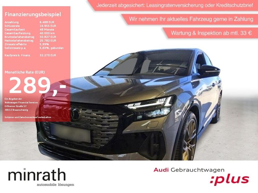 Audi Q4 e-tron 31.227 km 29.780 € Moers-Hülsdonk 47441