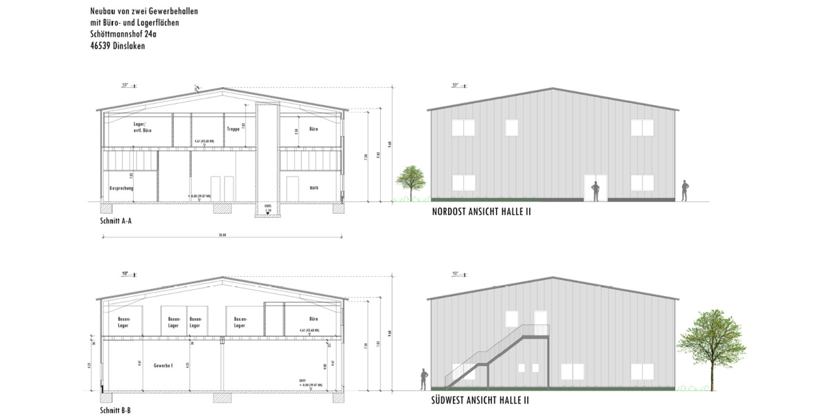 Gewerbeobjekt Dinslaken Hiesfeld - 180&euro; | Angebot:22665629
