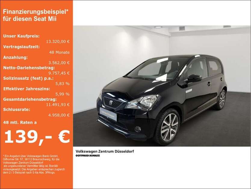 Seat Mii 36.934 km 13.320 € Düsseldorf 40233