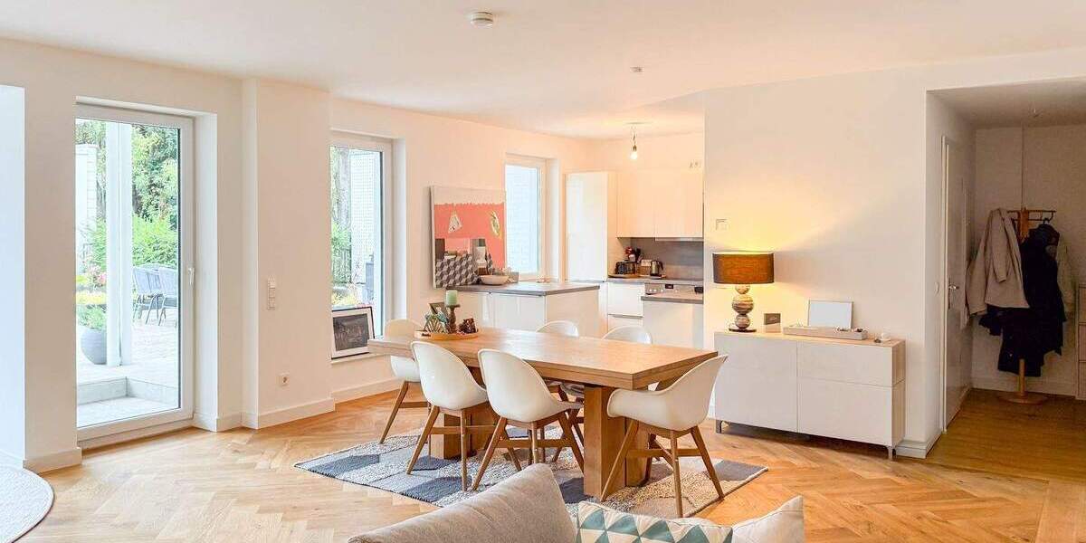 Etagenwohnung Düsseldorf Friedrichstadt - 3 Zimmer, 162 m&sup2;, 2.500&euro; | Angebot:24855847