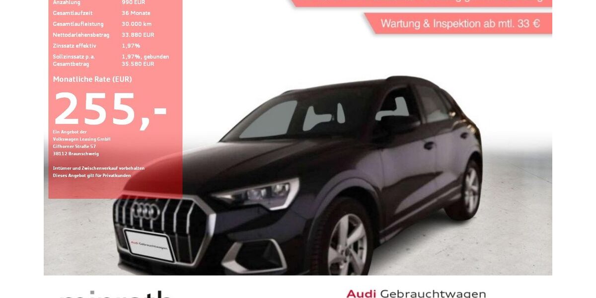 Audi Q3 14.373 km 32.620 &euro; Moers-Hülsdonk 47441