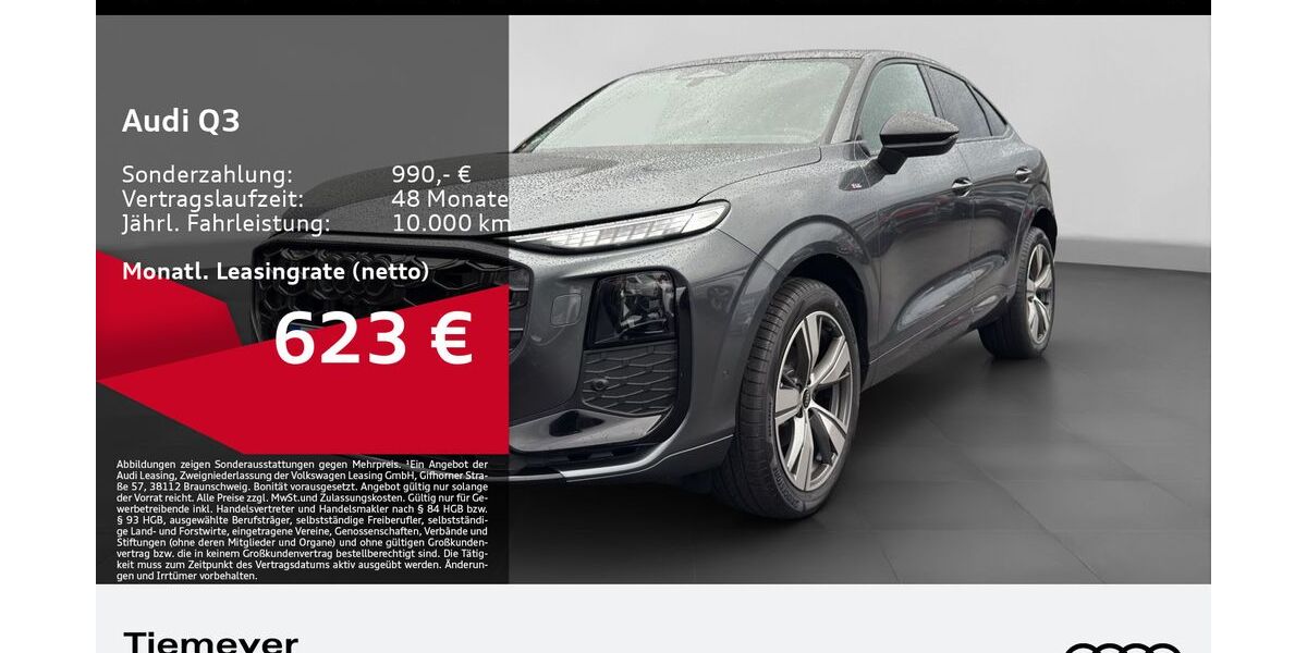 Audi Q3 1.990 km 55.880 &euro; Oberhausen 46047