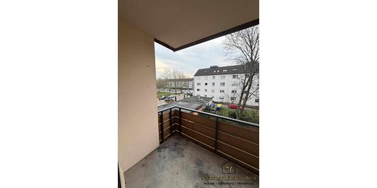 Gemütliche 2-Zimmer-Wohnung mit Balkon und Küche – frisch renoviert 2 zimmer