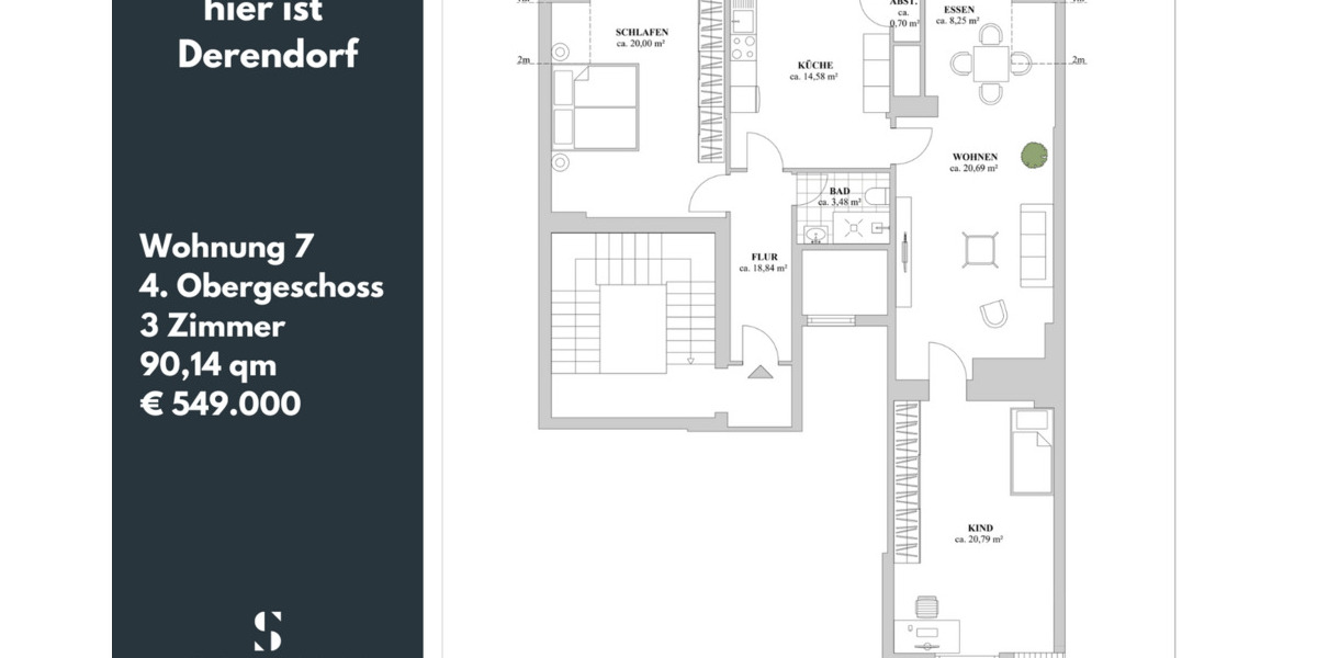 Sanierter Altbau: Großzügige 3-Zimmer-Wohnung im Erstbezug 3 zimmer