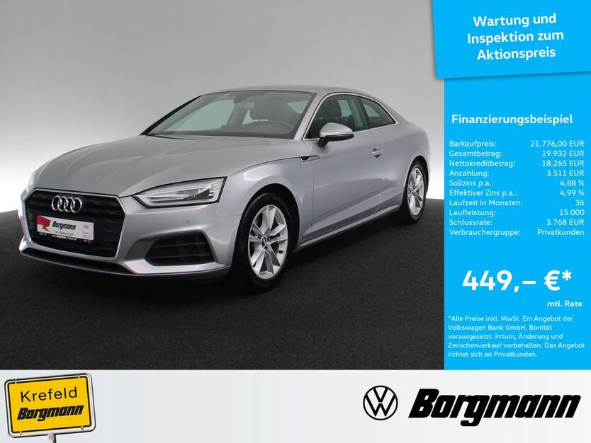 Audi A5 55.713 km 21.776 € Krefeld 47803