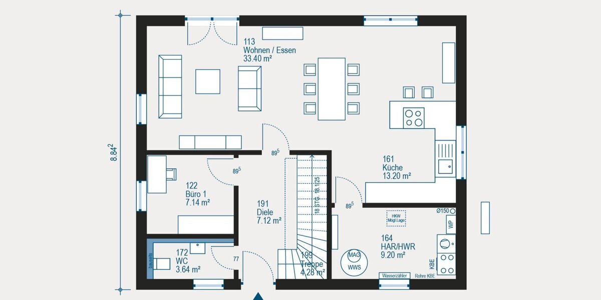 Individuell bauen und wohlfühlen - Ihr neues Einfamilienhaus in Wesel wartet auf Sie - Einfamilienhaus Wesel Blumenkamp | Angebot:27429643