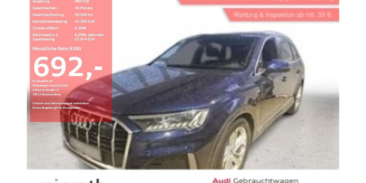 Audi Q7 93.916 km 46.670 &euro; Moers-Hülsdonk 47441