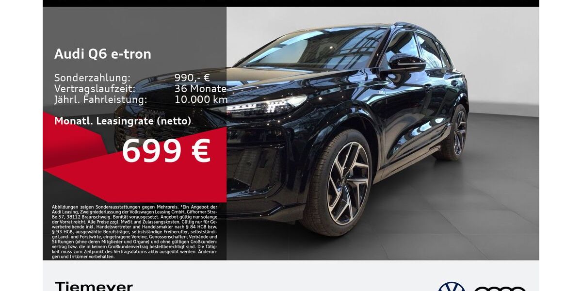 Audi Q6 e-tron 3.903 km 71.790 &euro; Gelsenkirchen 45894