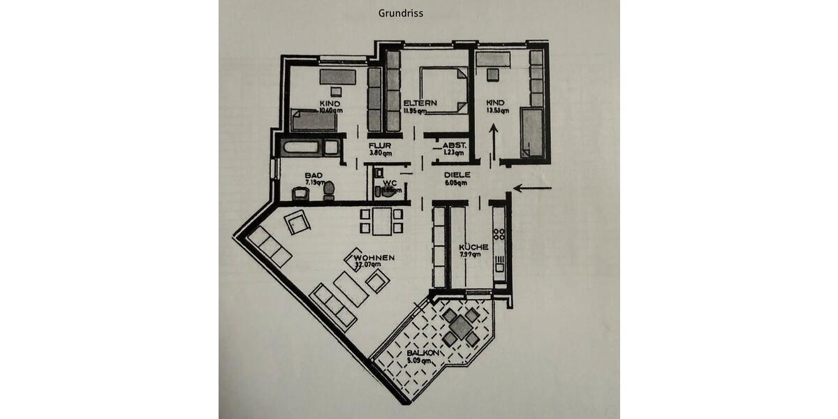 Schöne Eigentumswohnung im Herzen von Marl 4.5 zimmer