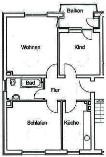 Wohnung zum Mieten in Mülheim 600 € 68 m²