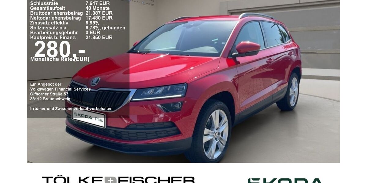 Skoda Karoq 13.383 km 21.850 &euro; Krefeld 47809