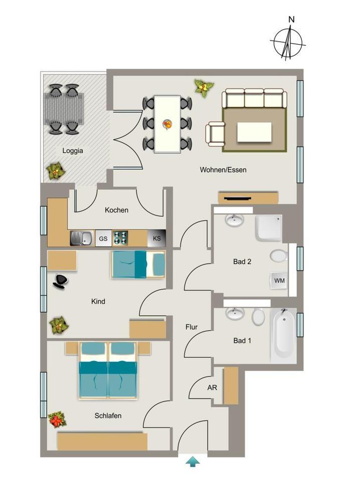 Bringen Sie Ihr Herz mit, es wird sich wohlfühlen! zimmer