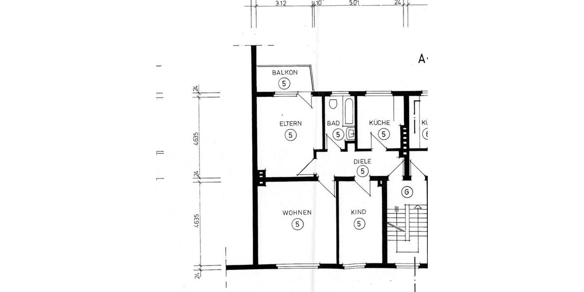 Etagenwohnung Duisburg Duisburg-Mitte - 3.5 Zimmer, 70 m&sup2;, 165.000&euro; | Angebot:27168189