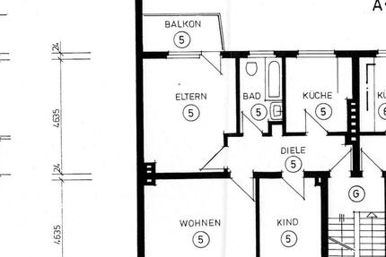 Wohnung Duisburg Duisburg-Mitte - 3.5 Zimmer, 70 m&sup2;, 165.000&euro; | Angebot:27168189