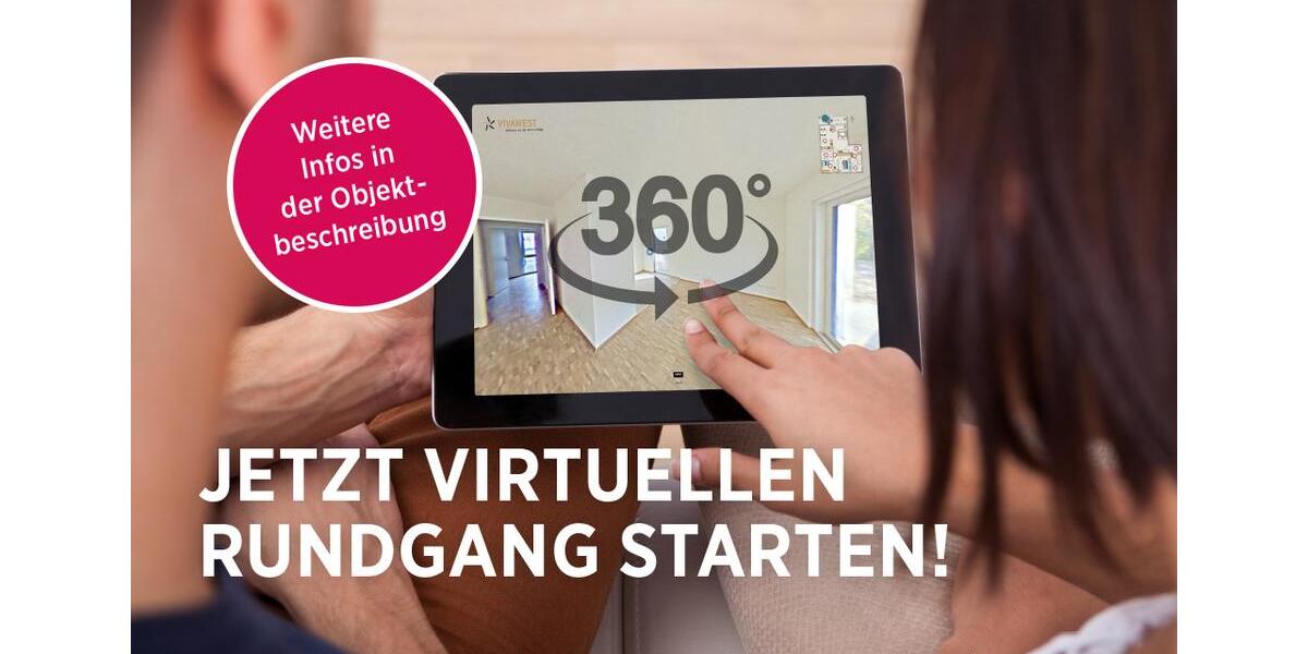 Etagenwohnung Recklinghausen Hillerheide - 2.5 Zimmer, 64 m&sup2;, 576&euro; | Angebot:26656403