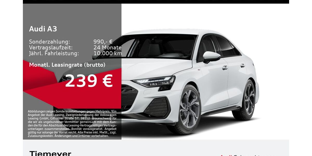 Audi A3 9.677 km 31.720 &euro; Oberhausen 46047