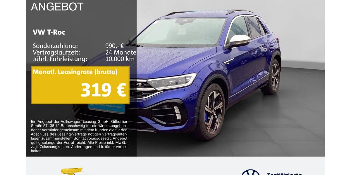 VW T-Roc 17.655 km 35.970 &euro; Marl 45770