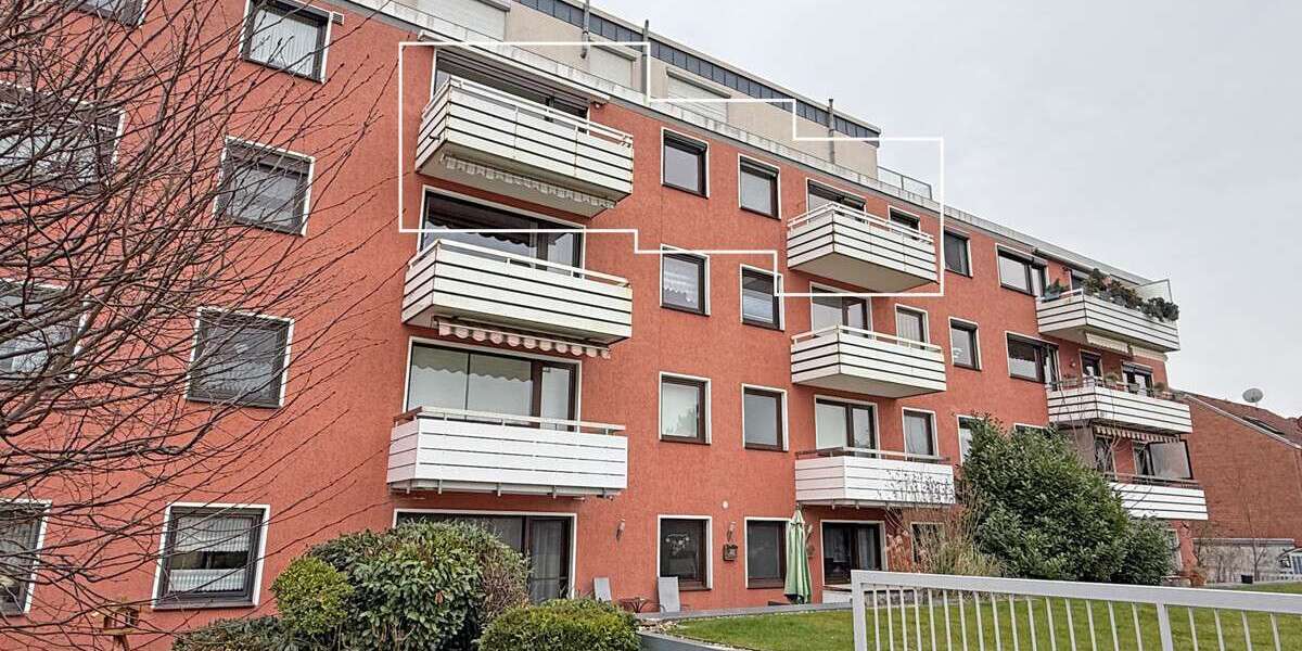 Etagenwohnung Duisburg Essenberg - 2 Zimmer, 71 m&sup2;, 129.000&euro; | Angebot:24358807