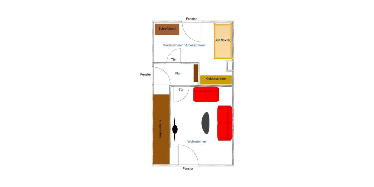 Reihenhaus Hattingen Blankenstein - 4 Zimmer, 110 m&sup2;, 1.400&euro; | Angebot:26409449