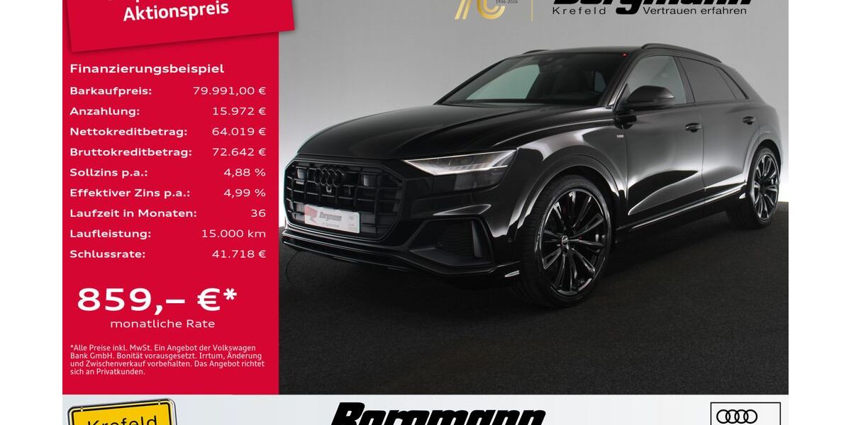 Audi Q8 64.125 km 79.991 &euro; Krefeld 47803