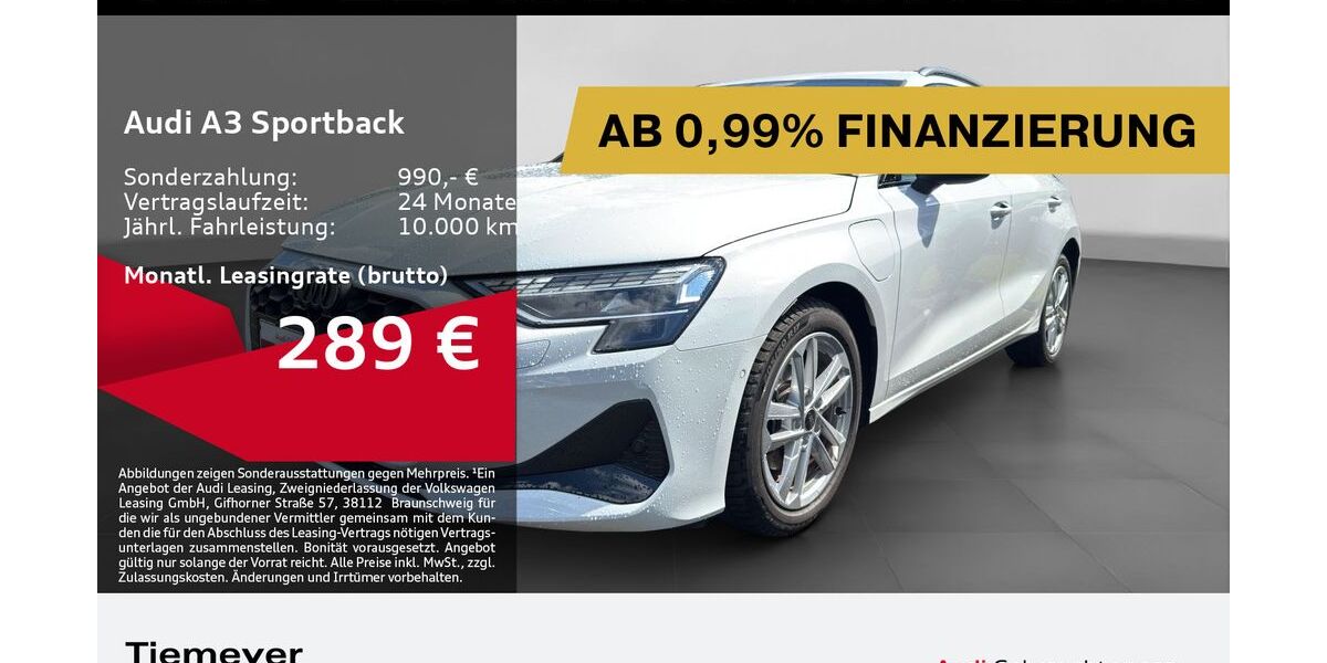 Audi A3 9.087 km 39.040 &euro; Dorsten 46284