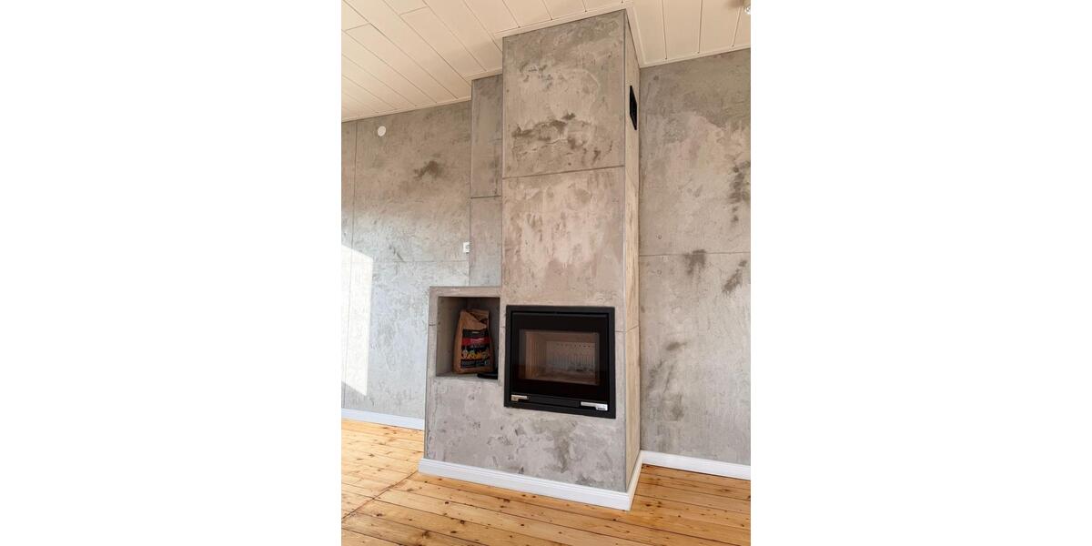 Wohnung mit Garten, Einbauküche und Kaminofen 3 zimmer