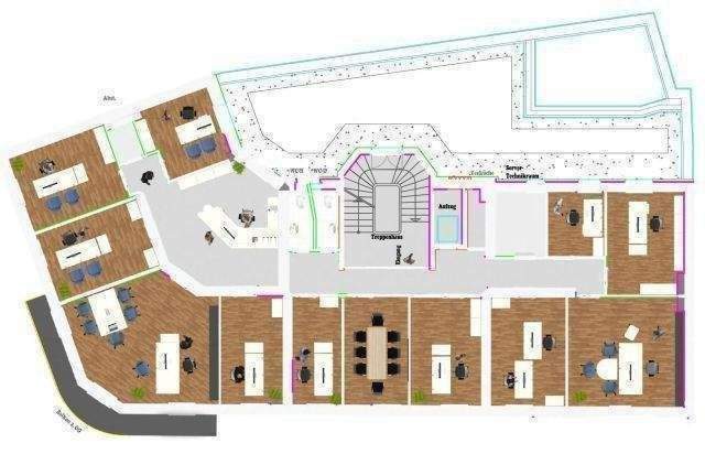 Gewerbeobjekt Düsseldorf Stadtmitte - 1 Zimmer, 230 m&sup2;, 4.140&euro; | Angebot:25288949