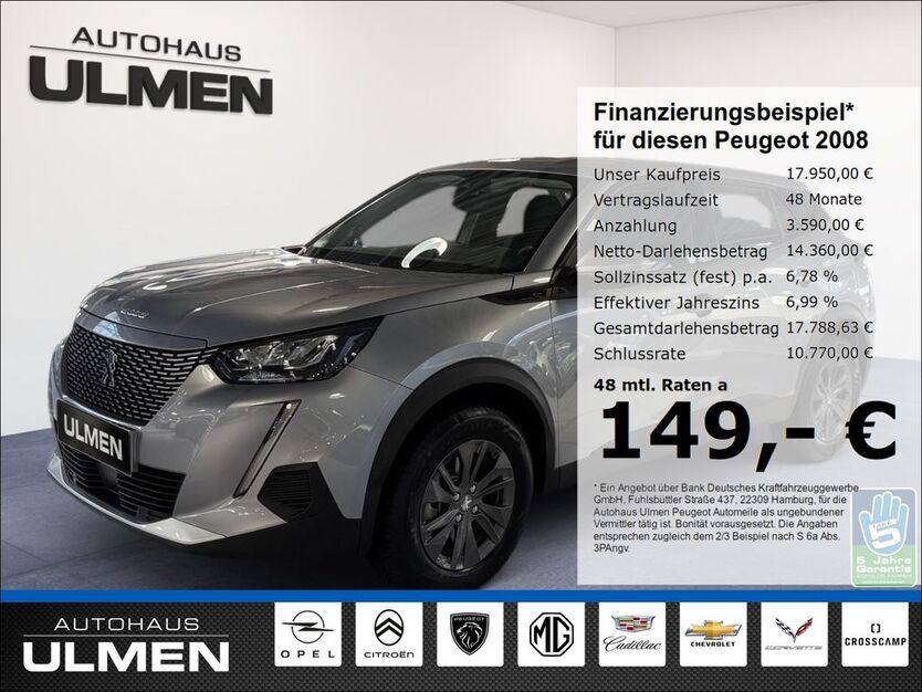 Peugeot 2008 23.671 km 17.950 € Düsseldorf 40233
