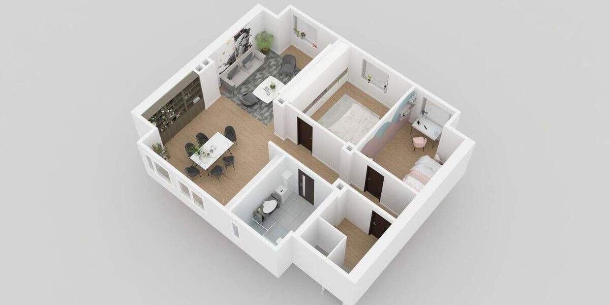 Etagenwohnung Gelsenkirchen Bismarck - 3 Zimmer, 80 m&sup2;, 181.440&euro; | Angebot:25424488