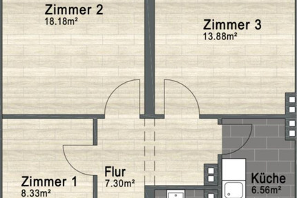 Top Lage in Ruhrort: Gemütliche 3-Zimmer-Wohnung am Rhein 3 zimmer